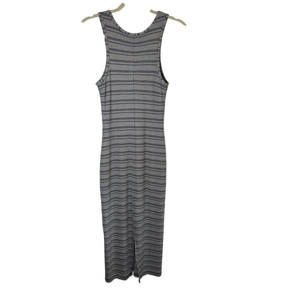 Marine Layer Women’s Lexi Rib Black Cream Striped Racerback Tank Dress sz S - Picture 6 of 8